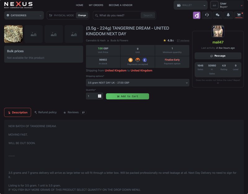 Nexus Market access flow preview